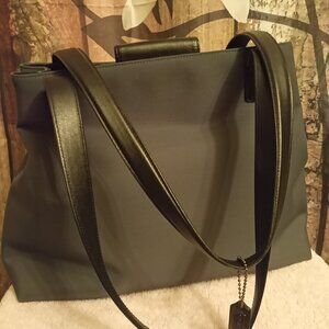 Vintage Coach Mercer Nylon Twill Tote Bag